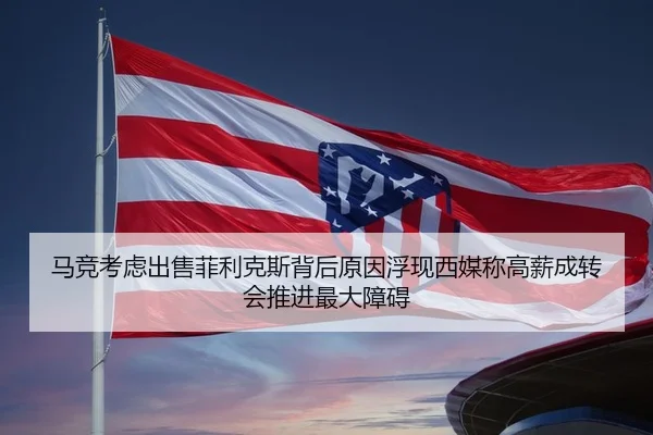 马竞考虑出售菲利克斯背后原因浮现西媒称高薪成转会推进最大障碍